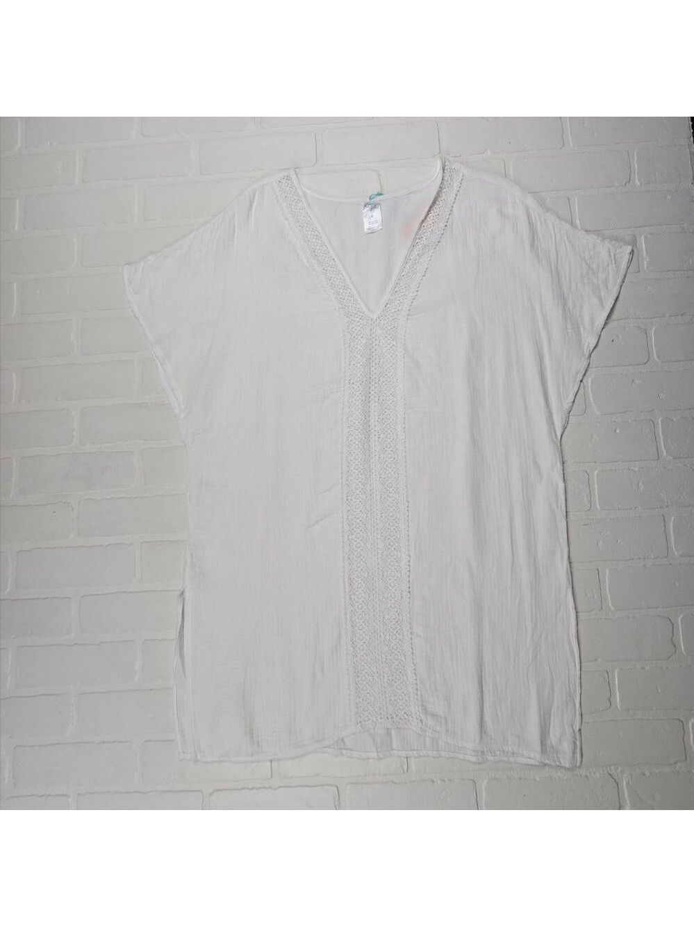 Women's Kona Sol Cover-Up Size Medium White